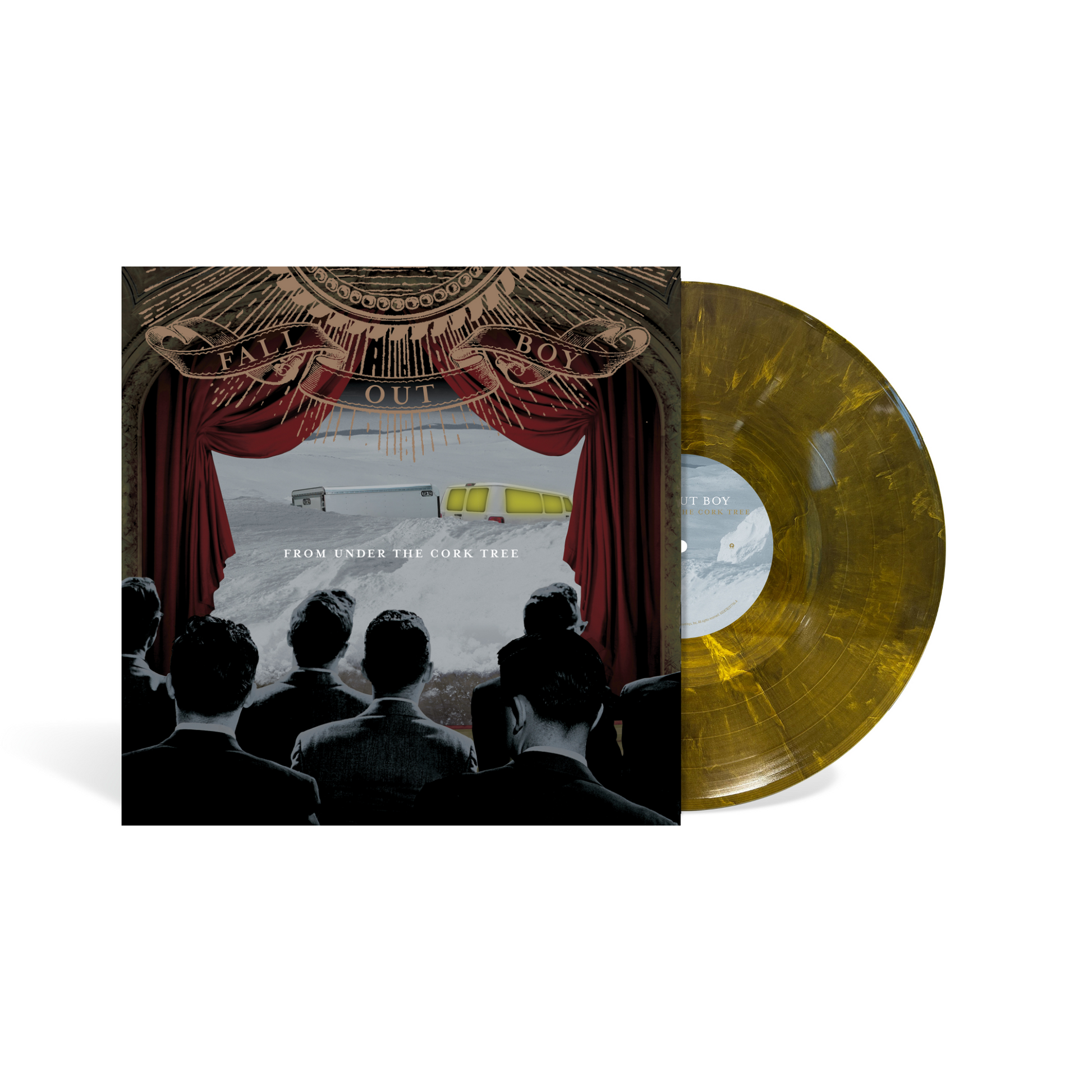 Fall Out Boy - From Under The Cork Tree (20th Anniversary Edition) Gold & Black Ice