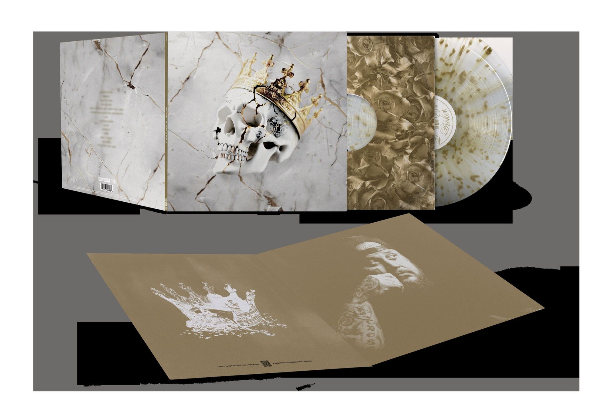 Jelly Roll - Beautifully Broken (Clear & Gold indie store exclusive)