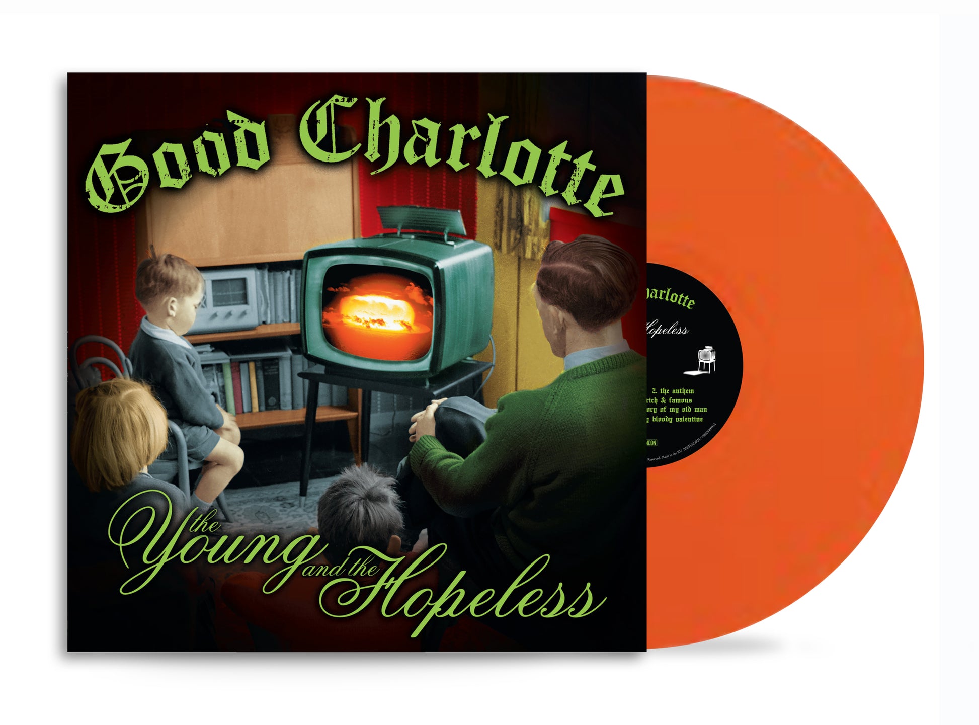 Good Charlotte - The Young And The Hopeless (Nuclear Orange Vinyl)
