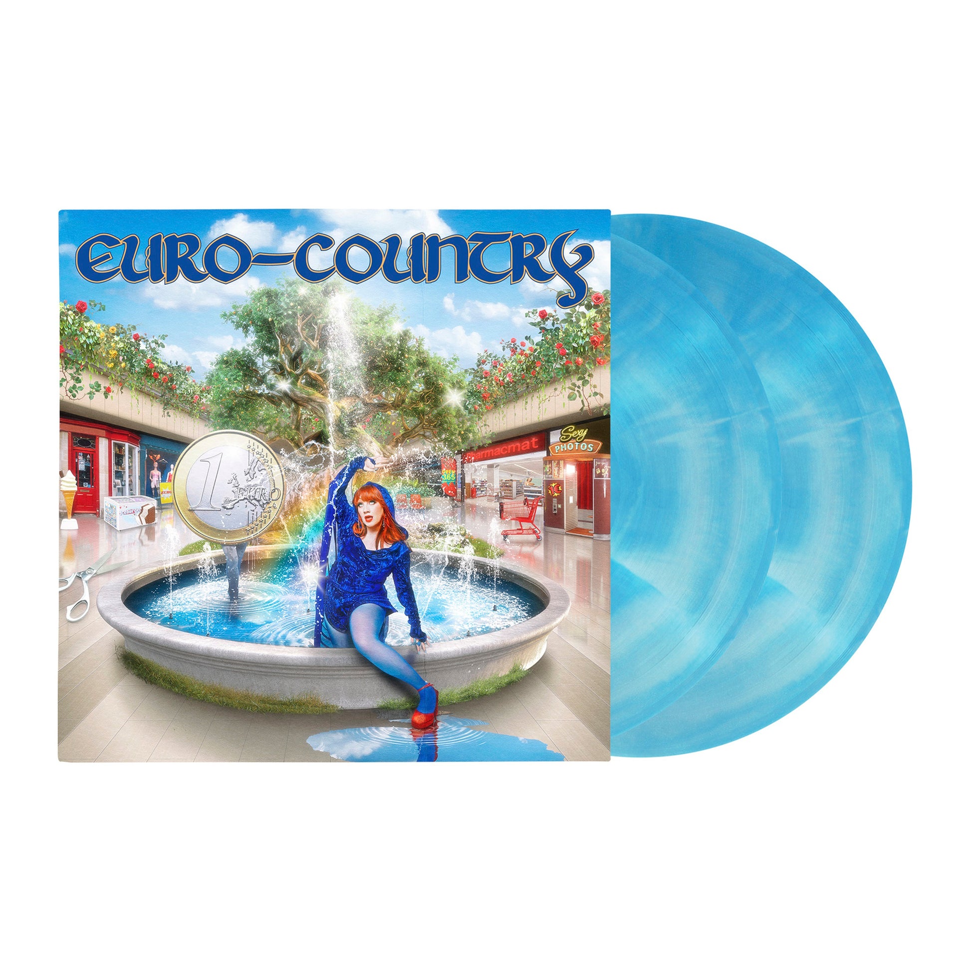 CMAT - EURO-COUNTRY  (Cloudy Blue LP)