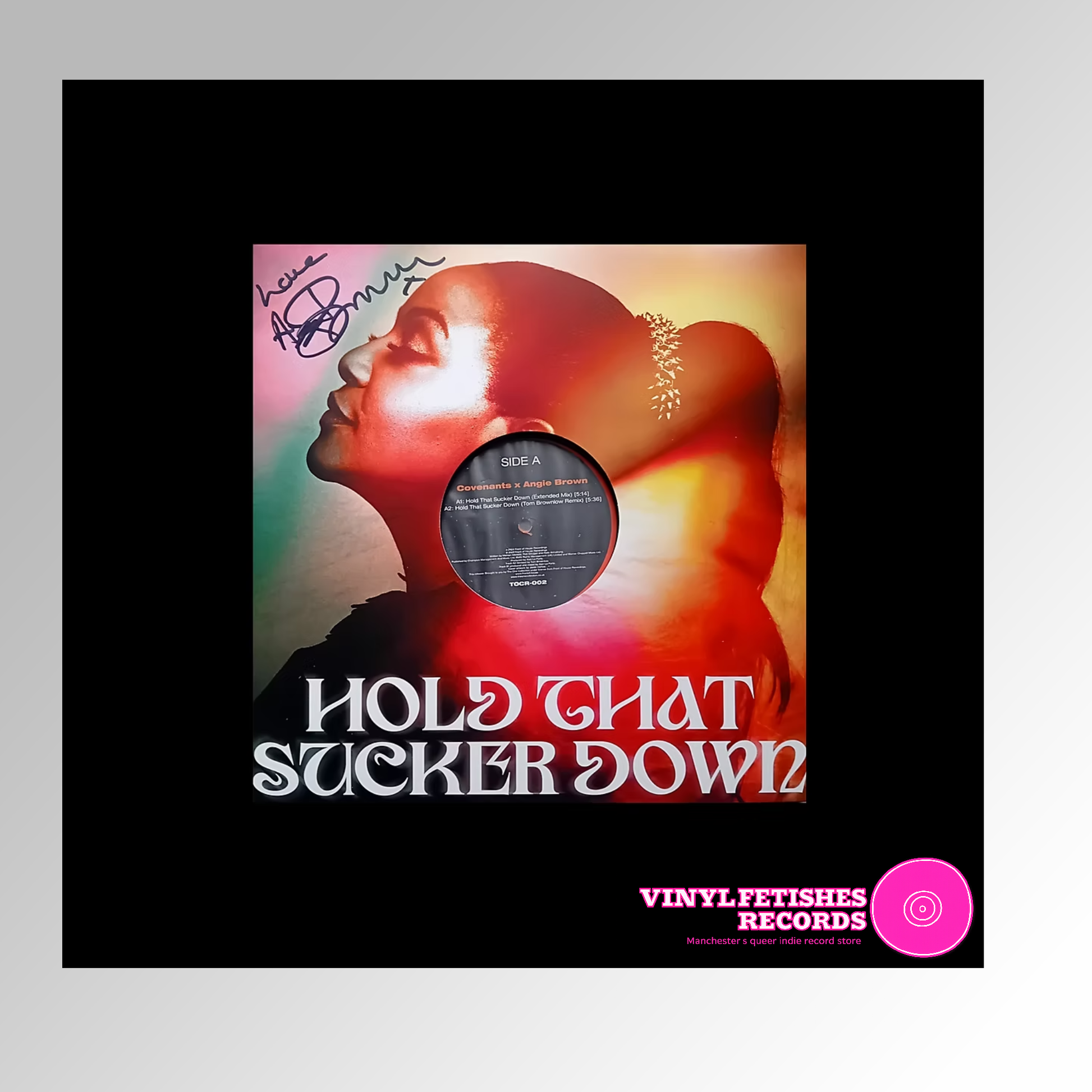 Angie Brown - Hold That Sucker Down (Signed)