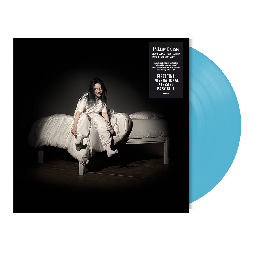 Billie Eilish - WHEN WE ALL FALL ASLEEP, WHERE DO WE GO? [first INTL pressing in baby blue]