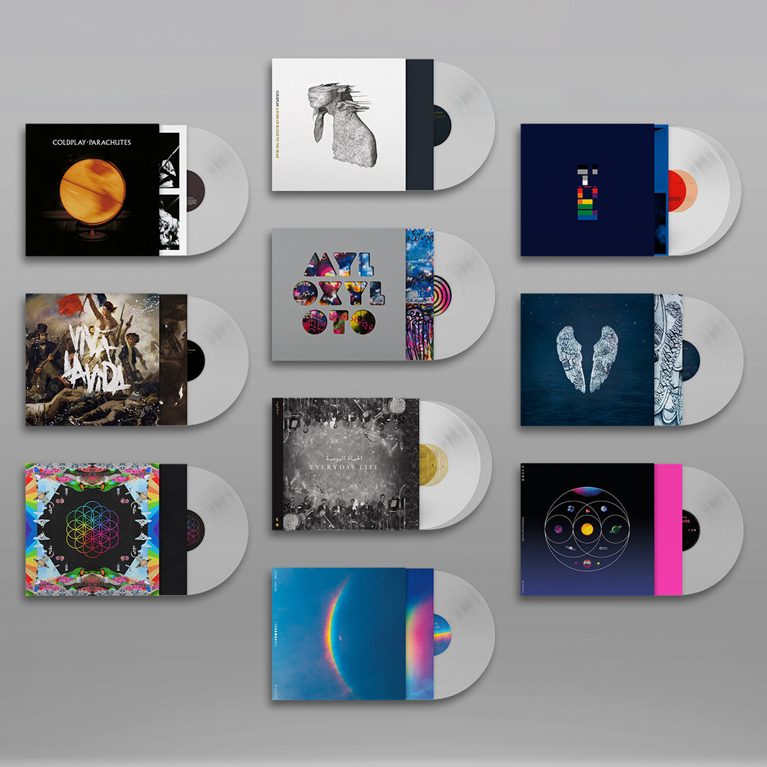 Coldplay - All albums Re-released - Clear EcoRecords