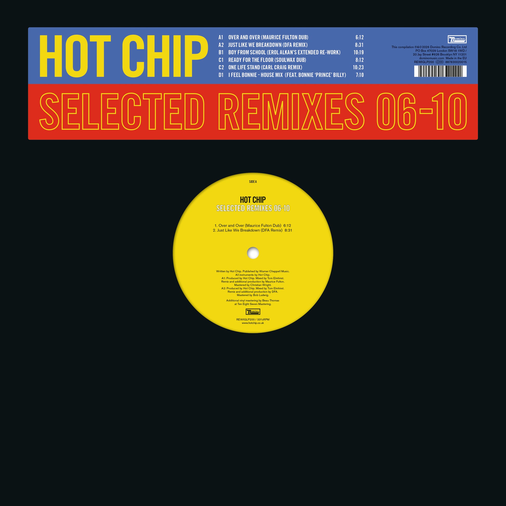 Hot Chip - Selected Remixes 06-10 (RSD 2026)