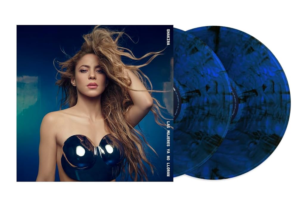 Shakira - 
Las Mujeres Ya No Lloran (Sapphire Coloured Vinyl)