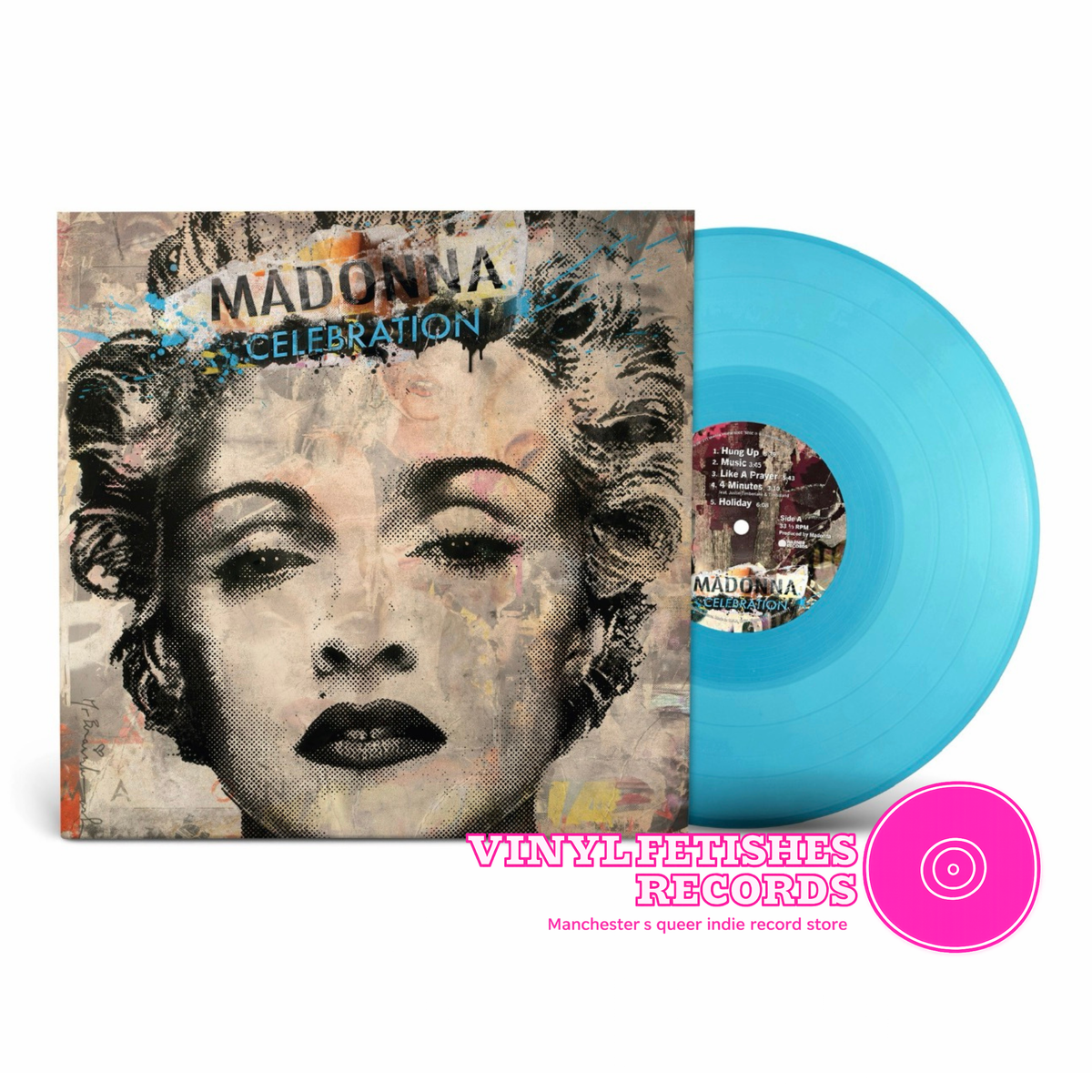Madonna - Celebration 1LP Light Blue vinyl