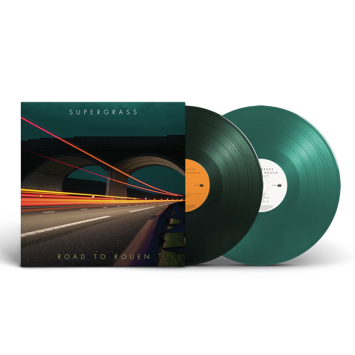 Supergrass Road to Rouen  (20th Anniversary Edition) [Forest & Petrol Green Colour Vinyl]