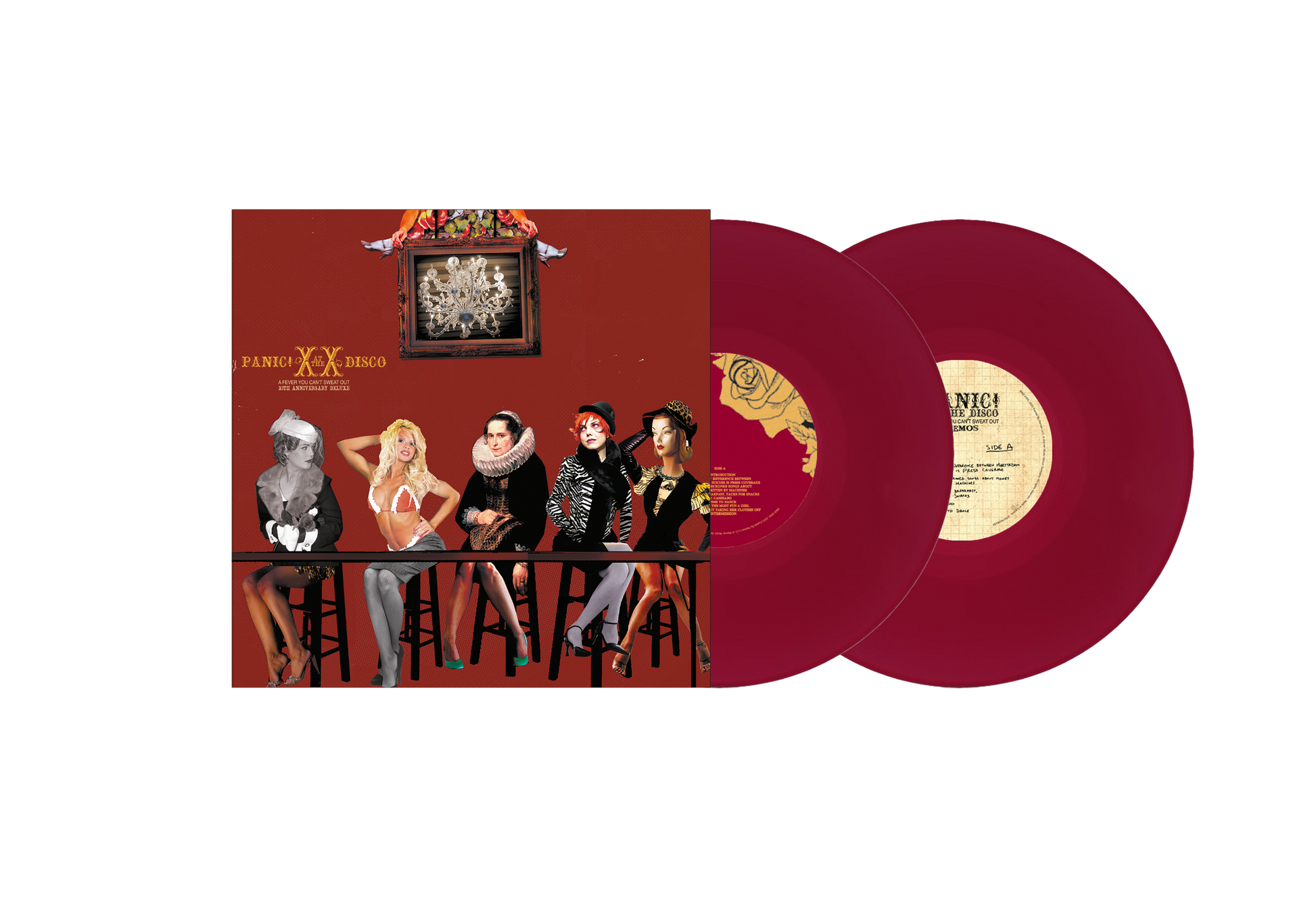 Panic! At The Disco - A Future You Can't Sweat Out (20th Anniversary Deluxe) 2LP Ruby Red vinyl