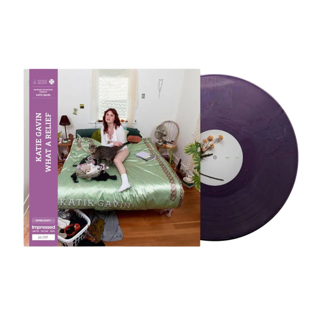 Katie Gavin - What a relief (Clear 'n' Purple Wave)