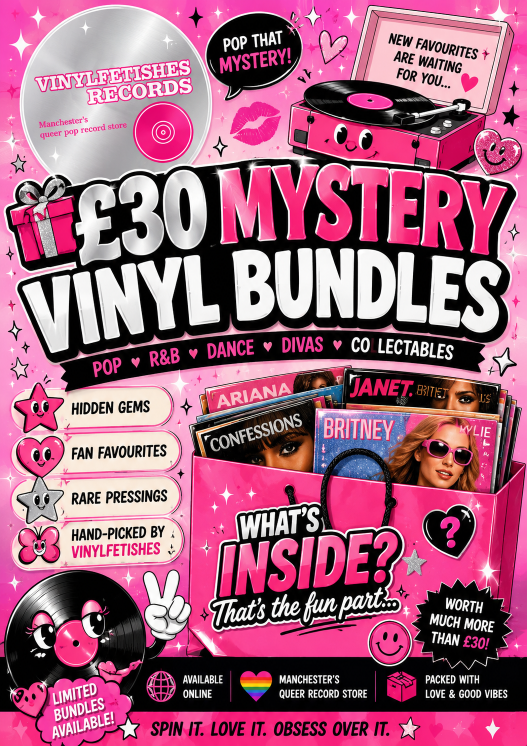 Vinylfetishes Mystery Bag