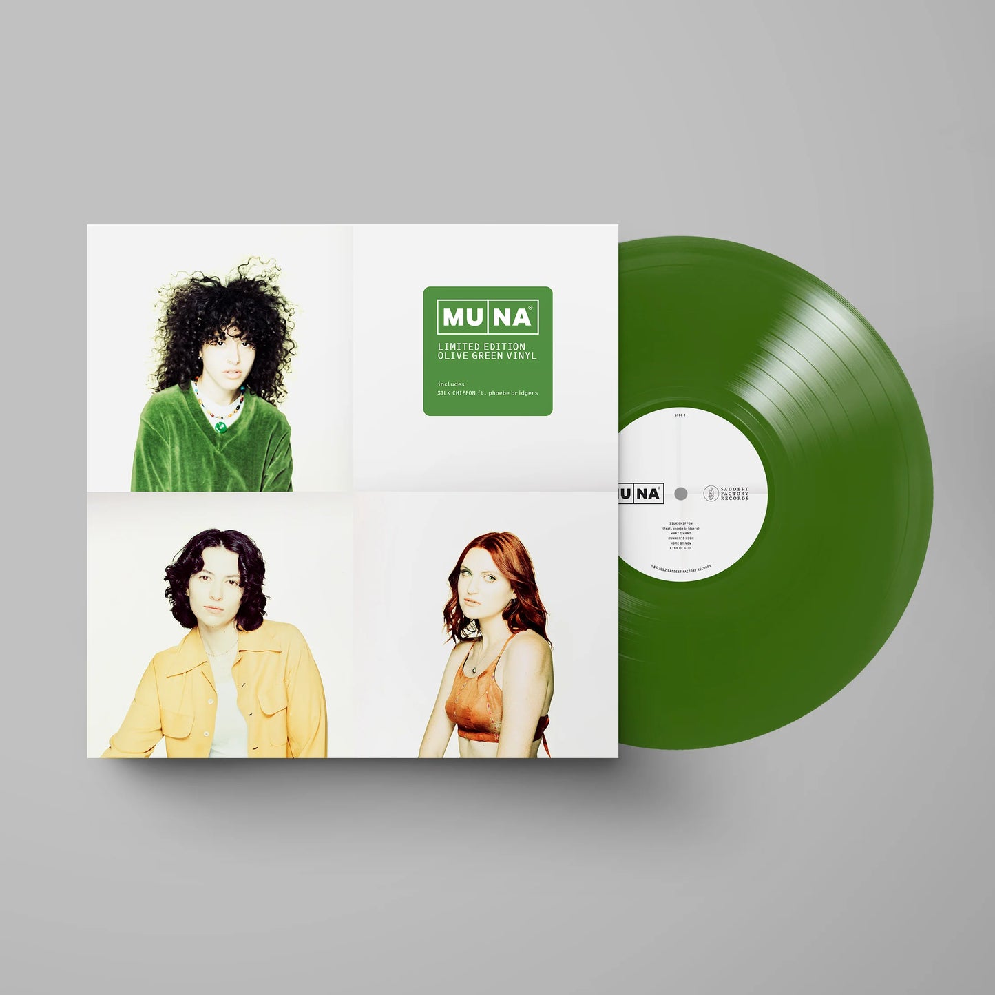 Muna-Muna limited olive Green vinyl