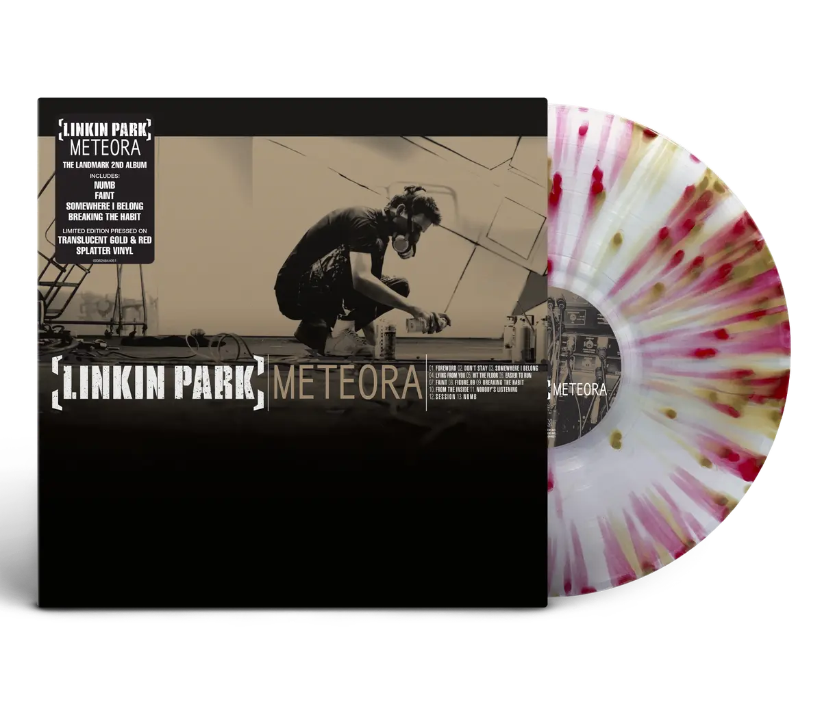 LINKIN PARK - Meteora (Translucent Gold/Red Splatter Vinyl)