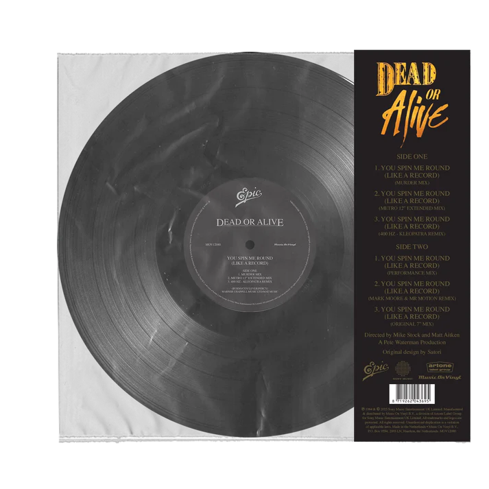 You Spin Me Round (Like a Record) (Black Vinyl)