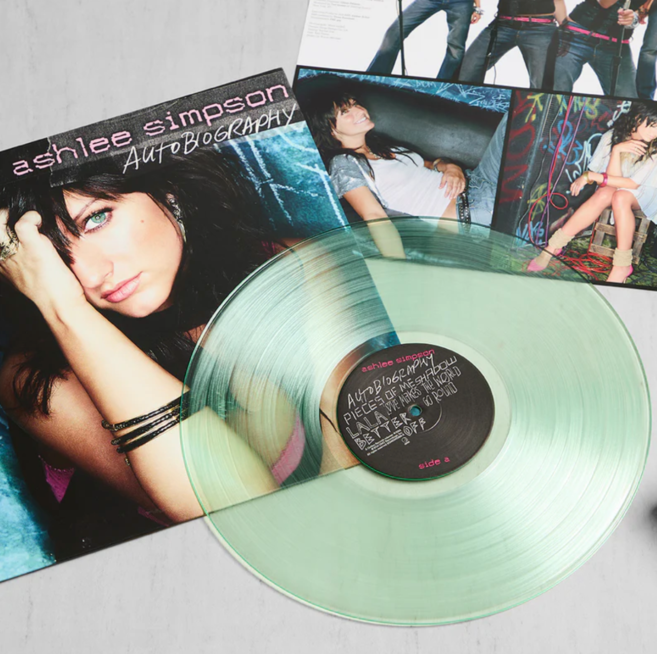Ashlee Simpson - Autobiography LP (Exclusive Bonus Track Version on "Coke Bottle Clear" Vinyl)