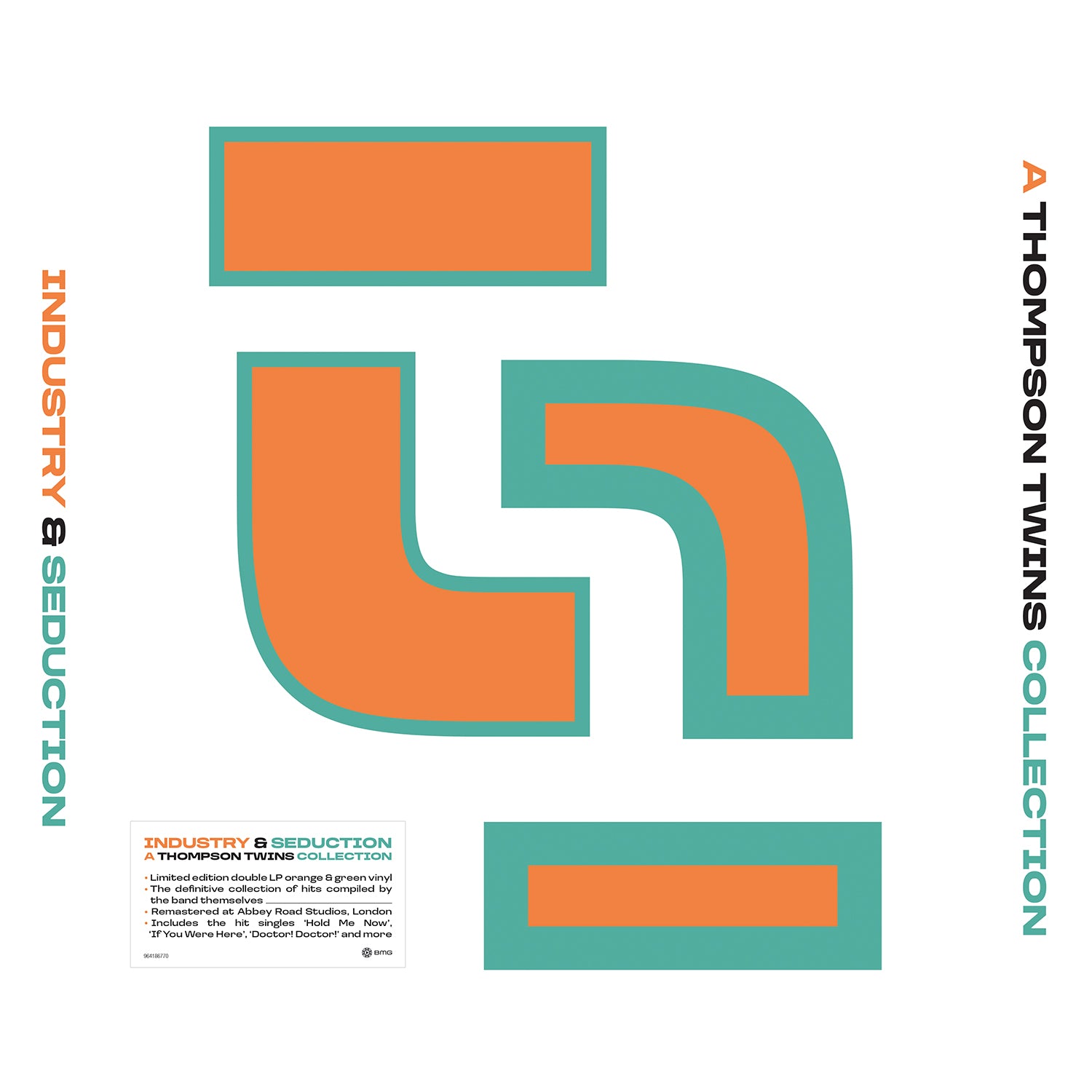 Thompson Twins - Industry & Seduction: A Thompson Twins Collection [Transparent Green & Transparent Orange Colour Vinyl]