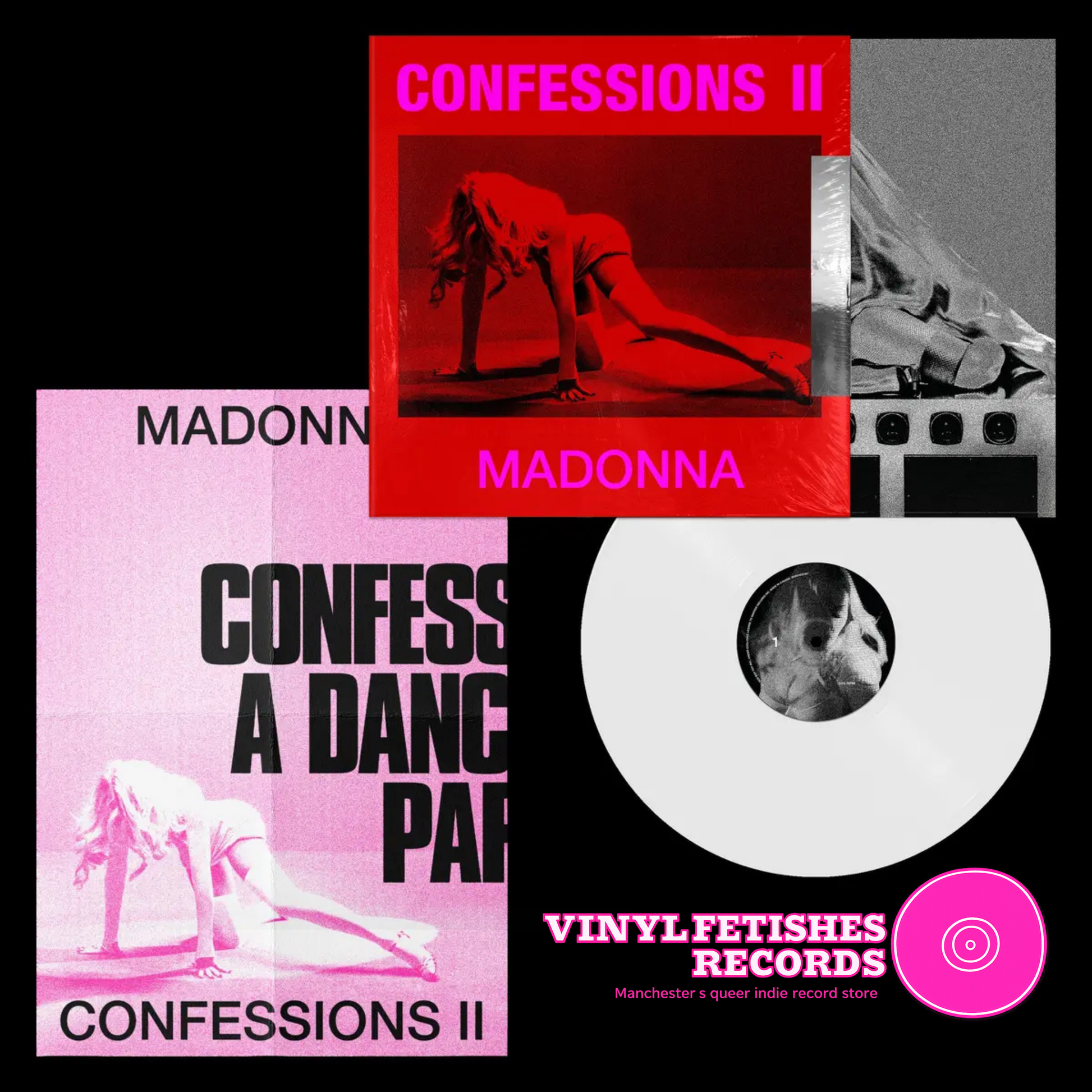 Madonna - Confessions II (White  Vinyl)