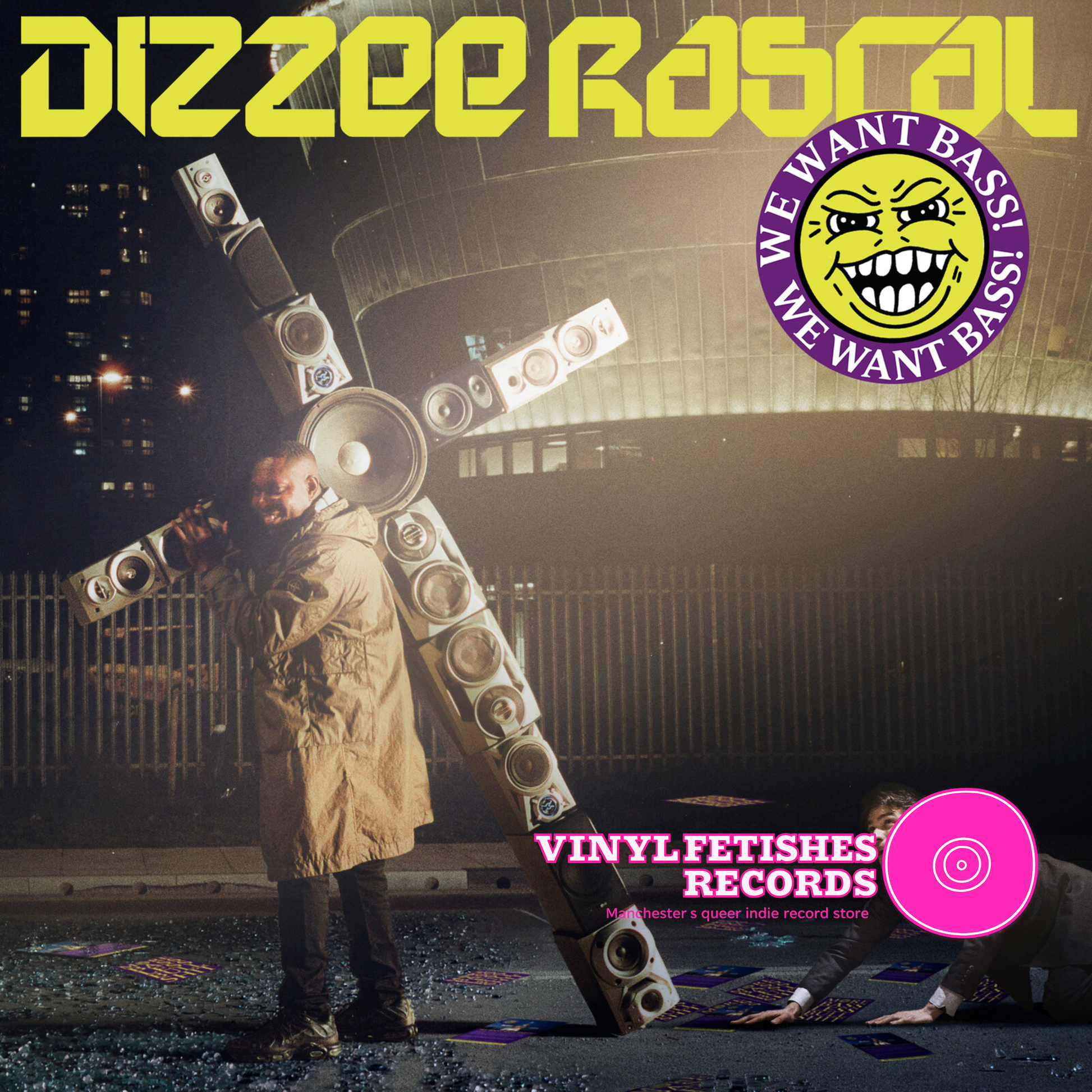 Dizzie Rascal - We Want Bass (Purple Vinyl)