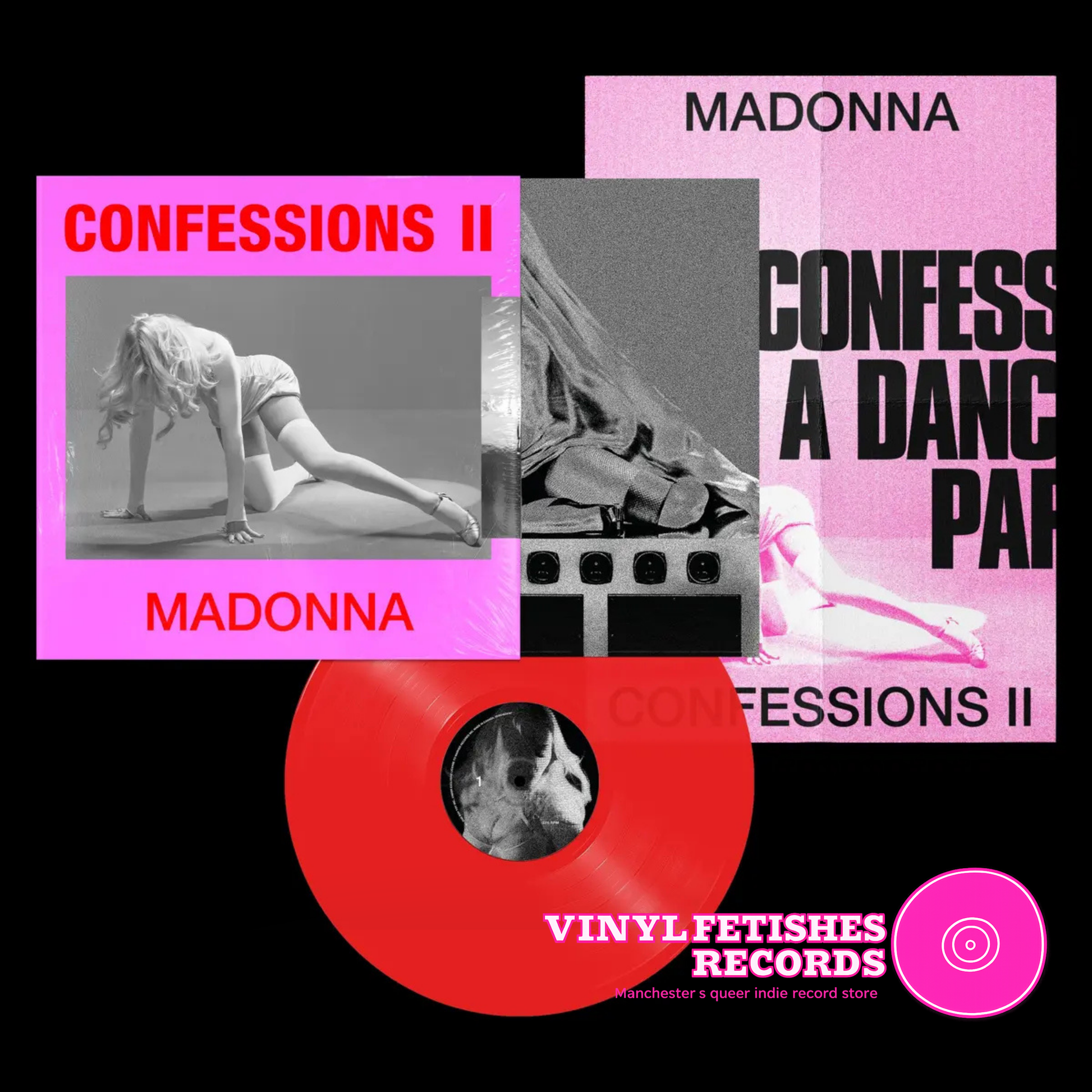 Madonna - Confessions II (Red  Vinyl) Standard Album