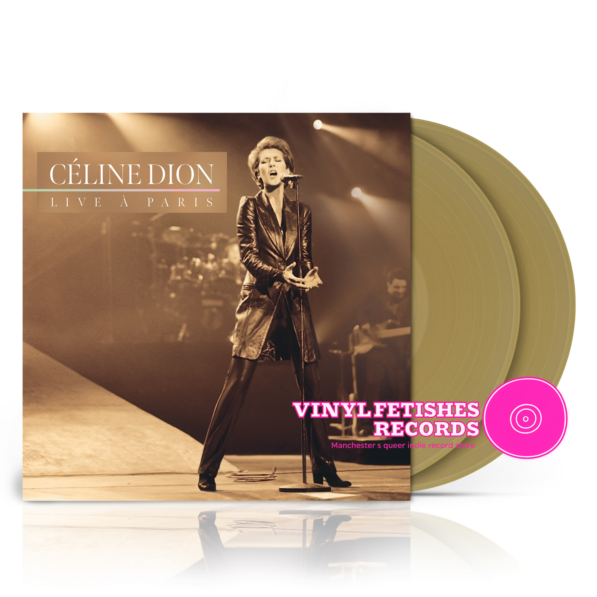 Celine Dion - Live à Paris (Golden Tan Vinyl)