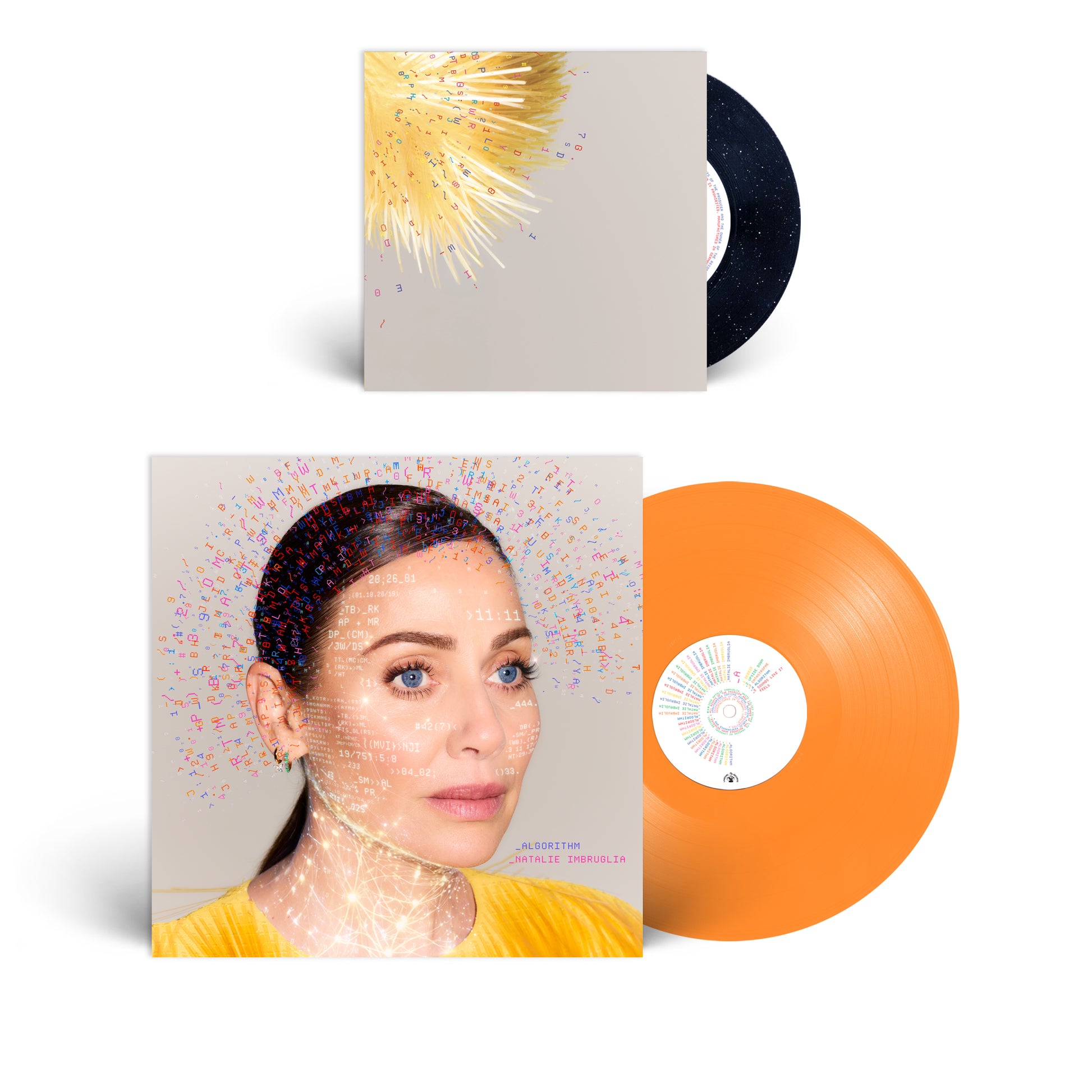 Natalie Imbruglia - Algorithm  (Limited Edition Orange + Gatefold Sleeve) + 7" Single