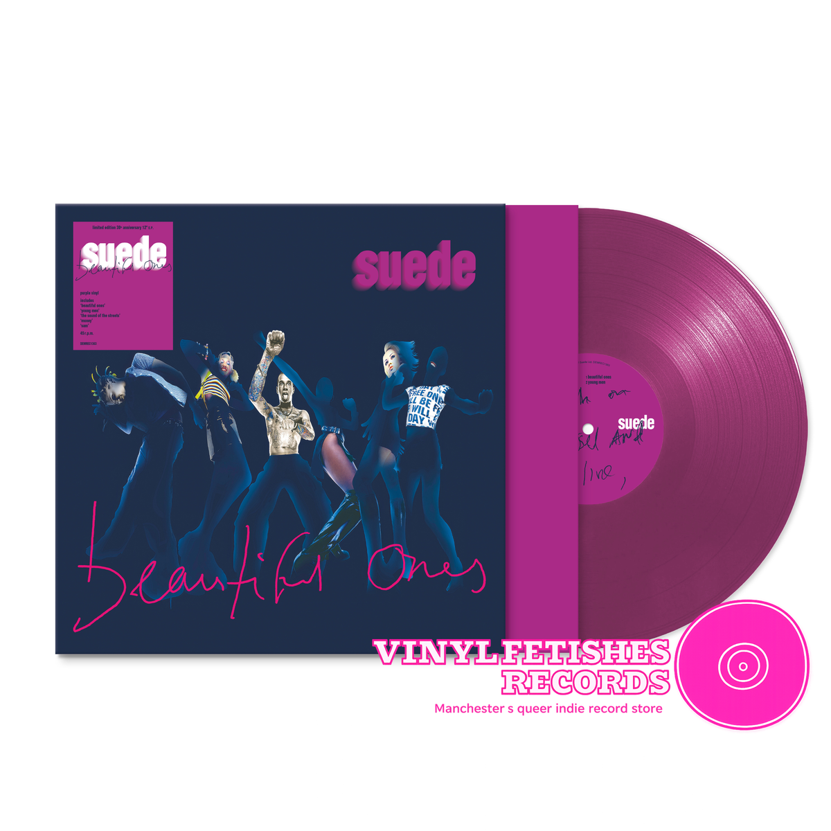 Suede 'Beautiful Ones' 12"