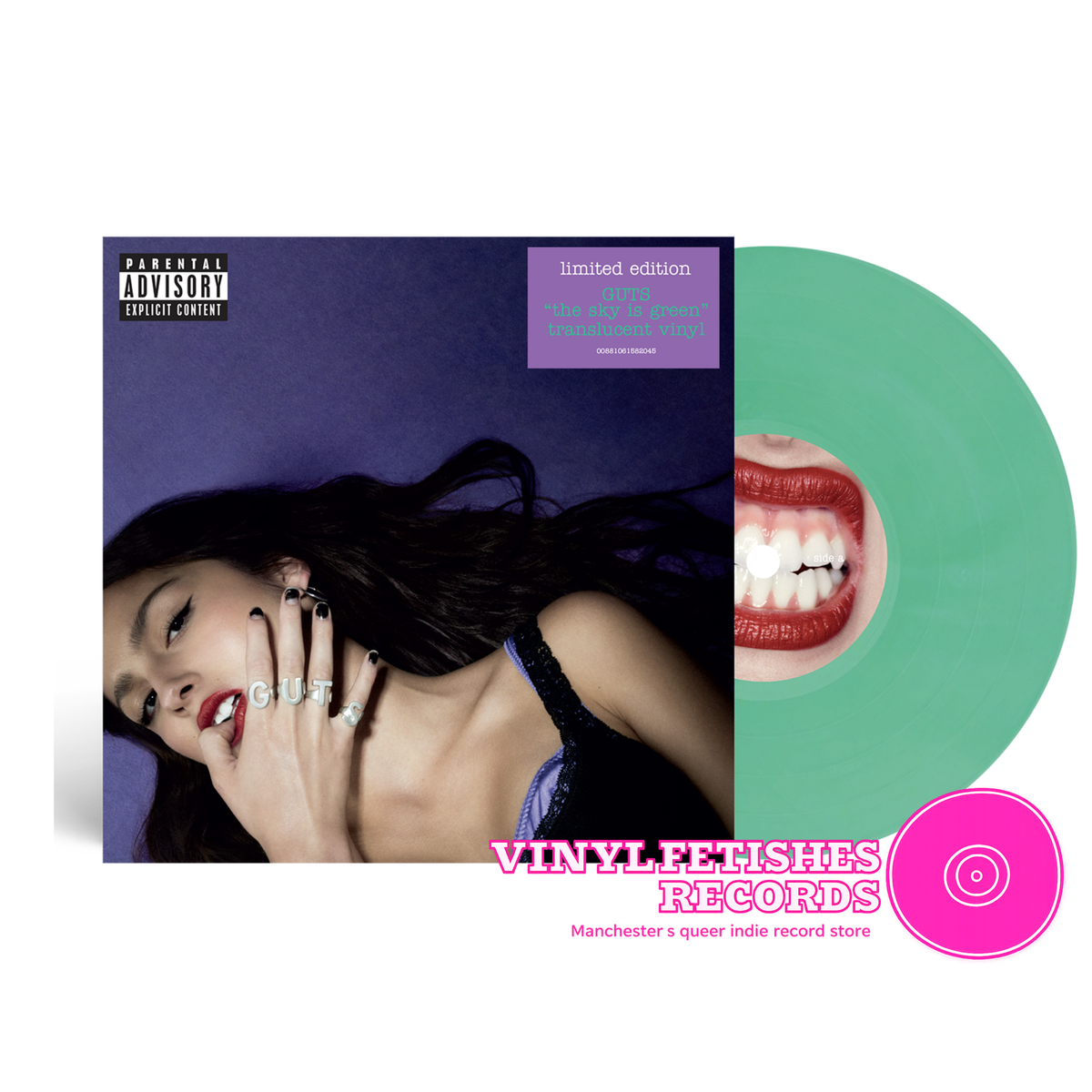 Olivia Rodrigo - GUTS - the sky is green translucent vinyl