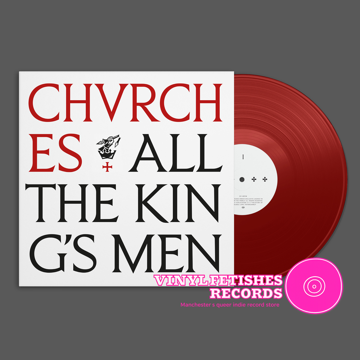 CHVRCHES - All the King's Men (Apple Colour Vinyl)