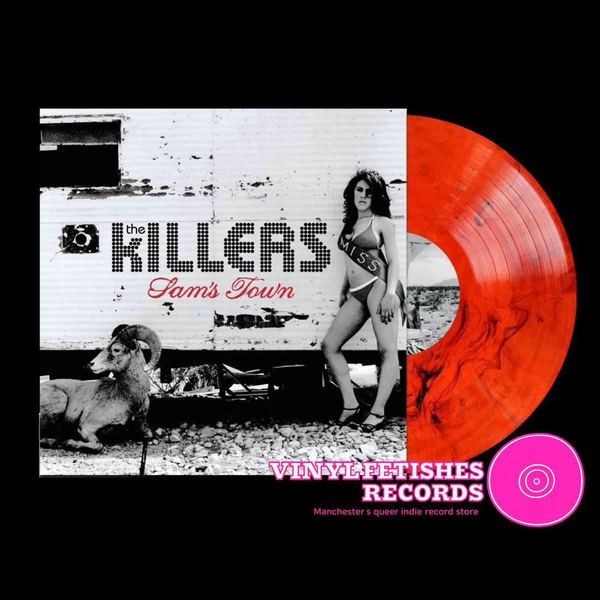 The Killers - SAM’S TOWN 20th ANNIVERSARY RED SMOKE VINYL EDITION