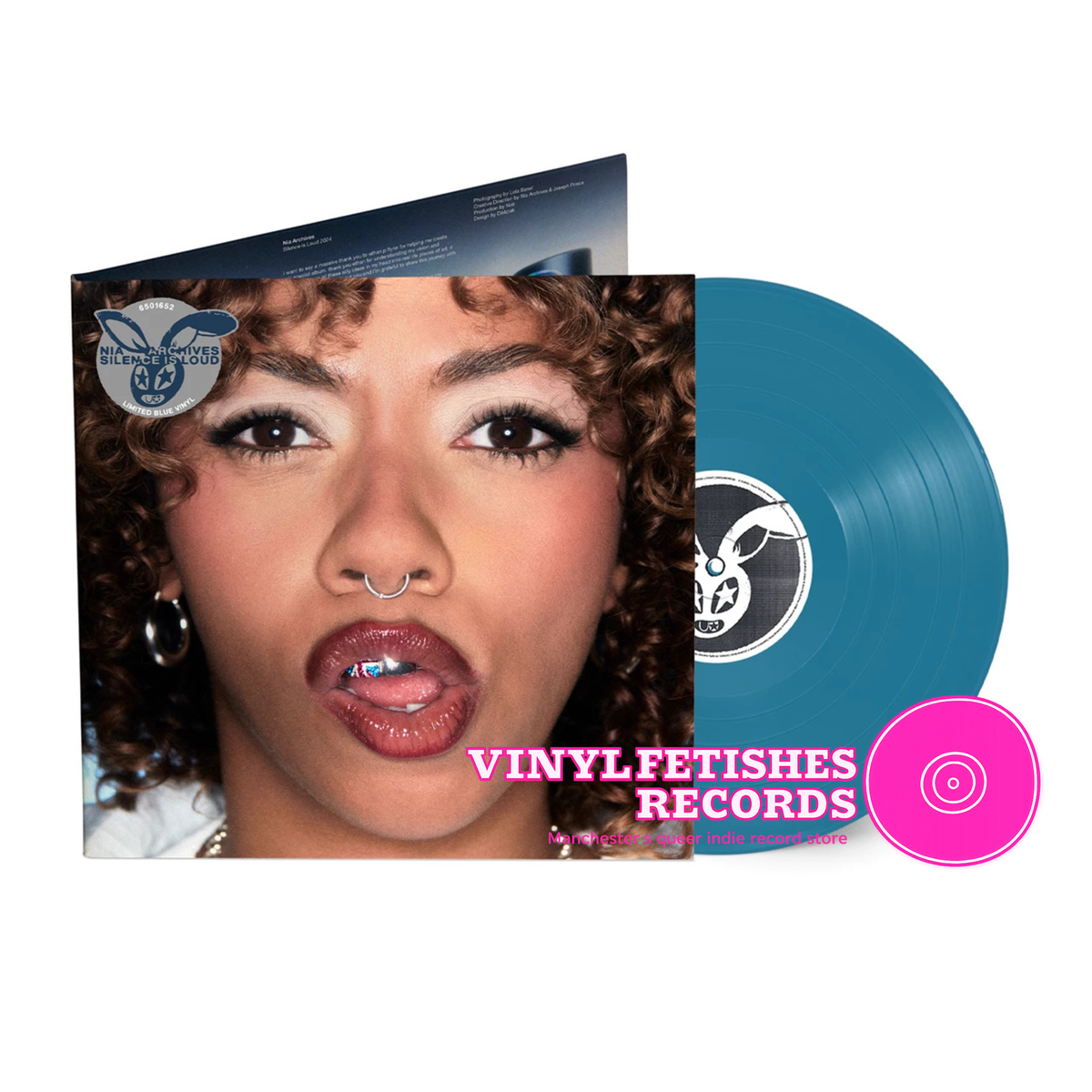 Nia Archives - Silence Is Loud - Limited Edition Blue Vinyl