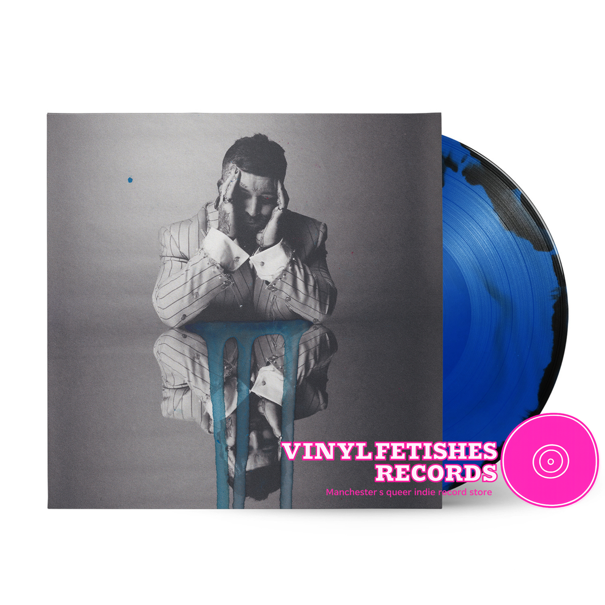 Teddy Swims - Ugly (RSD Store Exclusive Blue / Black coloured vinyl)