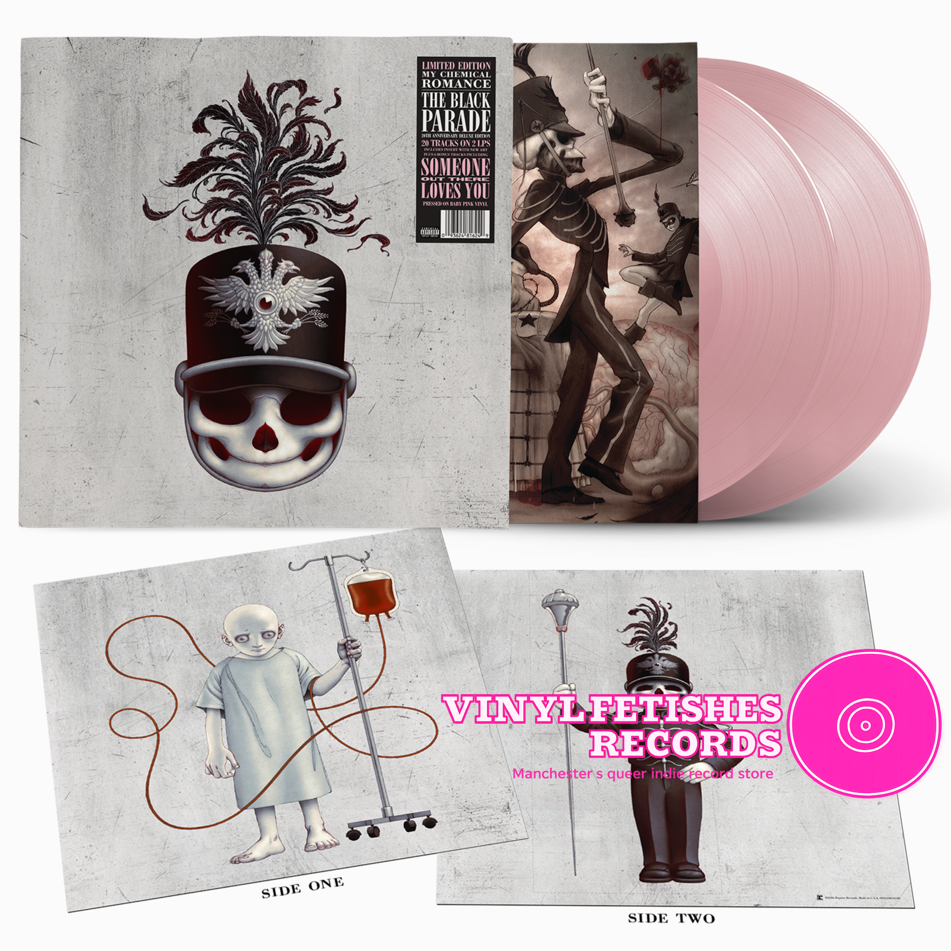My Chemical Romance - The Black Parade (20th Anniversary Edition) 2LP Baby Pink vinyl RSD Stores & Webstore exclusive
