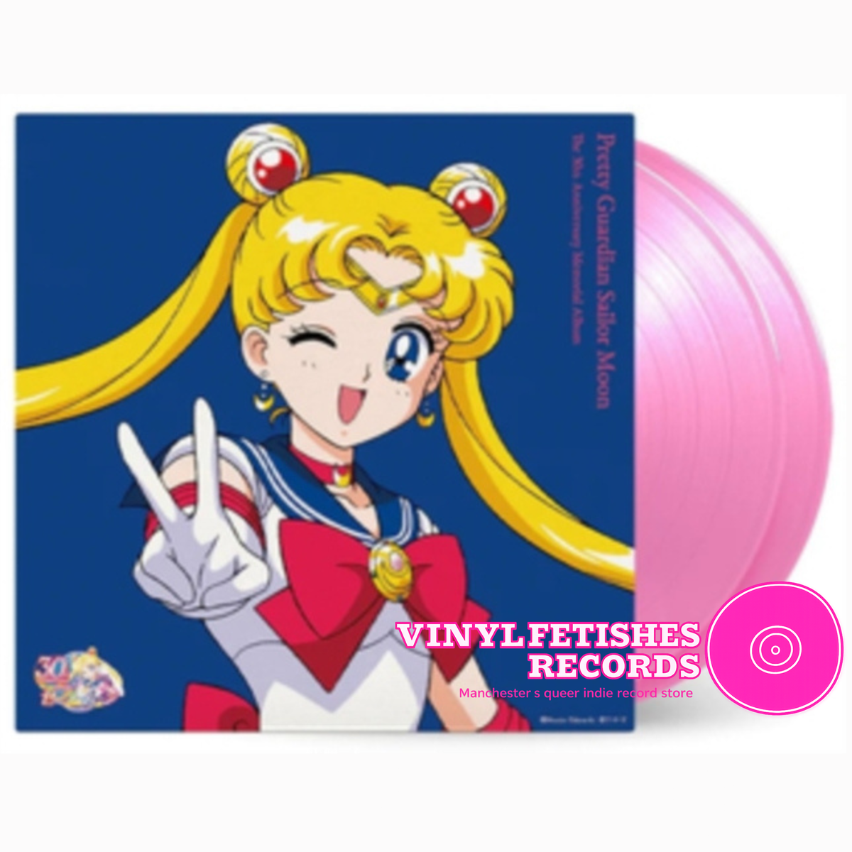 Pretty Guardian Sailor Moon The 30th Anniversary Memorial Album (Pink Vinyl)