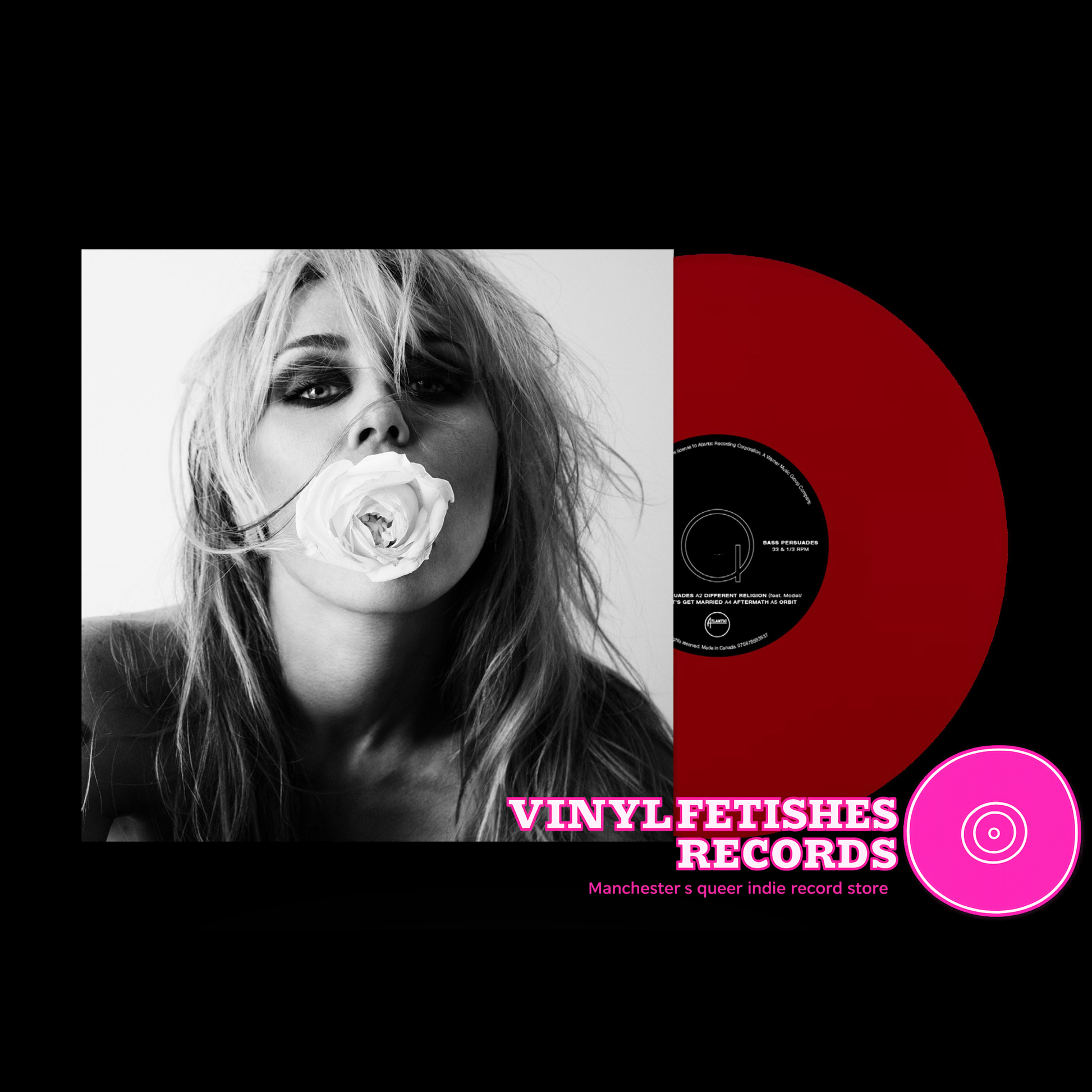 Miley Cyrus Bass Persuades - Apple Red Vinyl