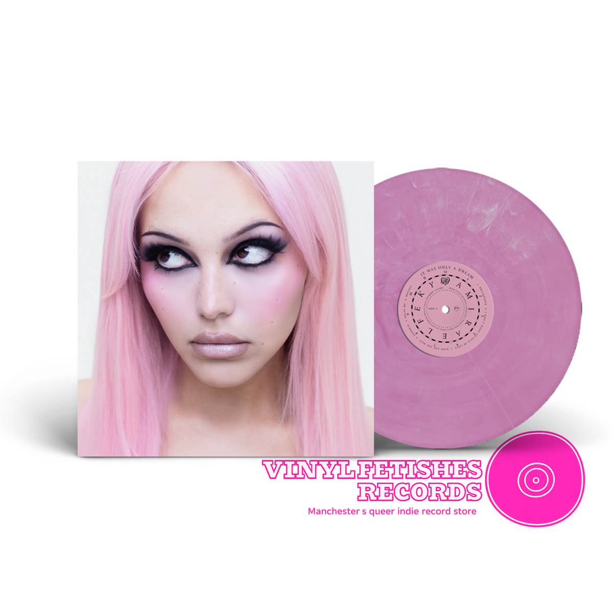 Amira Elfeky - It Was Only A Dream (Pink + White Vinyl)
