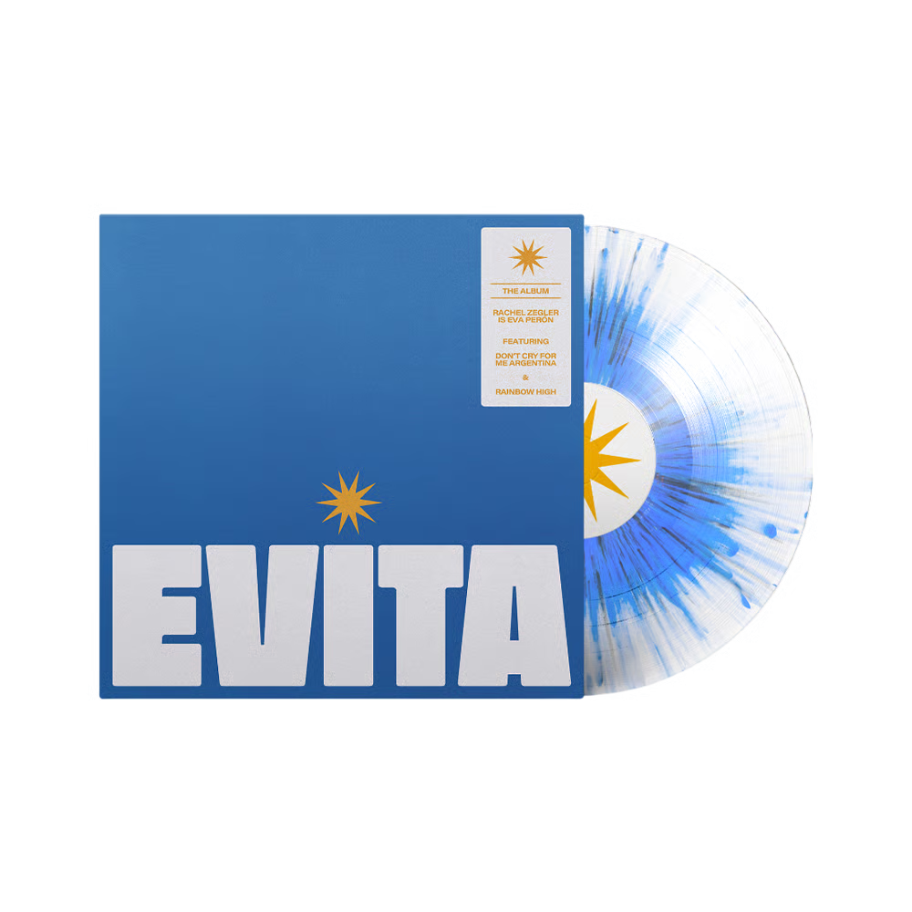 Evita - The Album Blue Splatter Vinyl