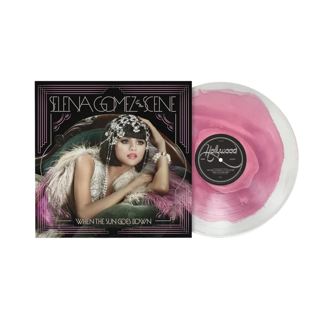 SELENA GOMEZ / SCENE - When The Sun Goes Down (Lavender/White Swirl Vinyl)